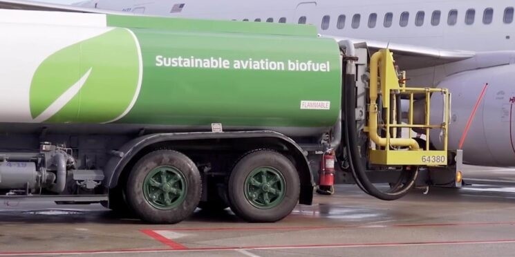  Ecointensa: primer vuelo de Aerolíneas Argentinas con combustible sostenible 