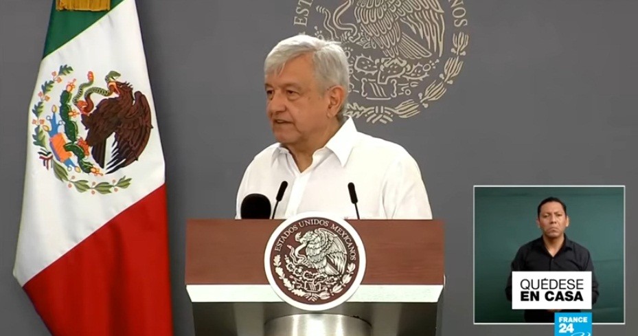 Presidente de México recomienda no mentir, no robar y no traicionar para evitar contraer Covid-19
